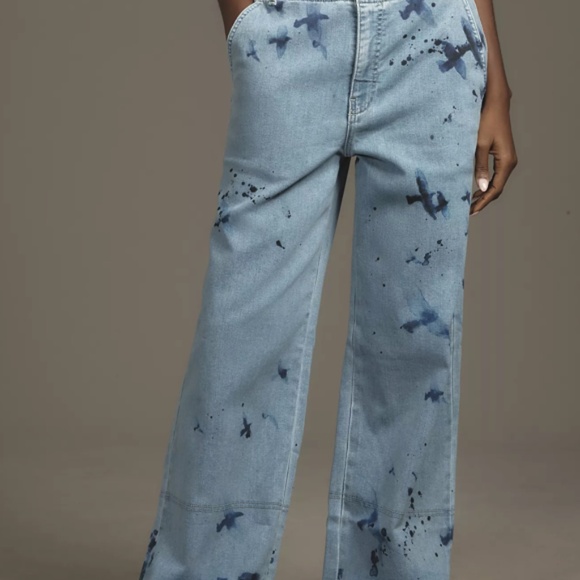 Manel Villalonga Eventide Trouser High-Rise Wide-Leg Jeans - Picture 4 of 11